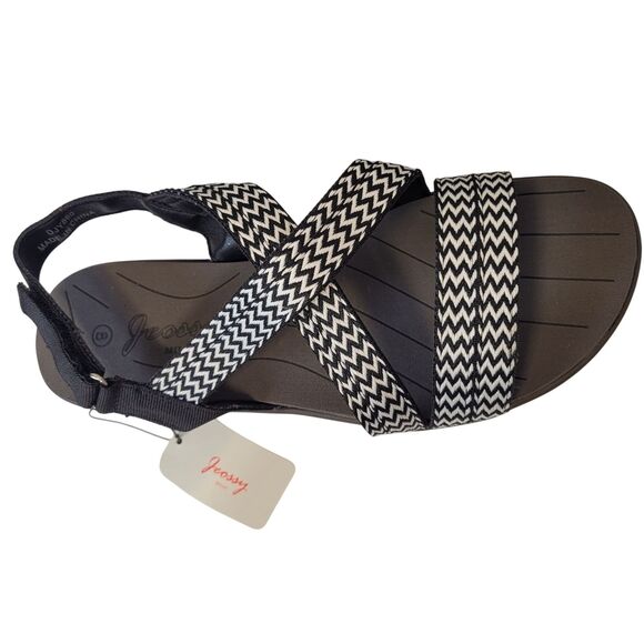 Jeossy Women Strappy Platform Slingback Espadrilles Sandals Lightweight DJY860 8 - Picture 6 of 13